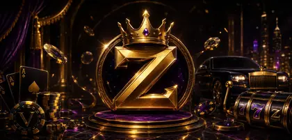 Emblema de Vipz, ficha dorada acuñada con la letra Z coronada
